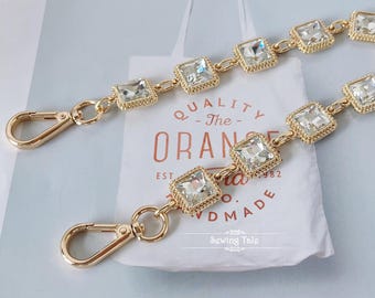 Metal Purse Chain 18mm bag chain replacement strap phone chain bag strap purse handle bag hardware (ST_BL_112)