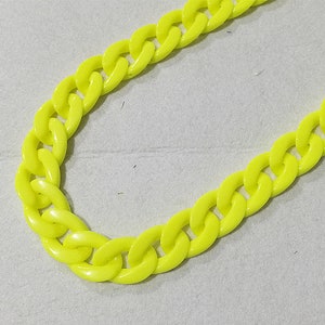 5pcs of 70cm Long Acrylic Links Chain  (ZKPJ180)