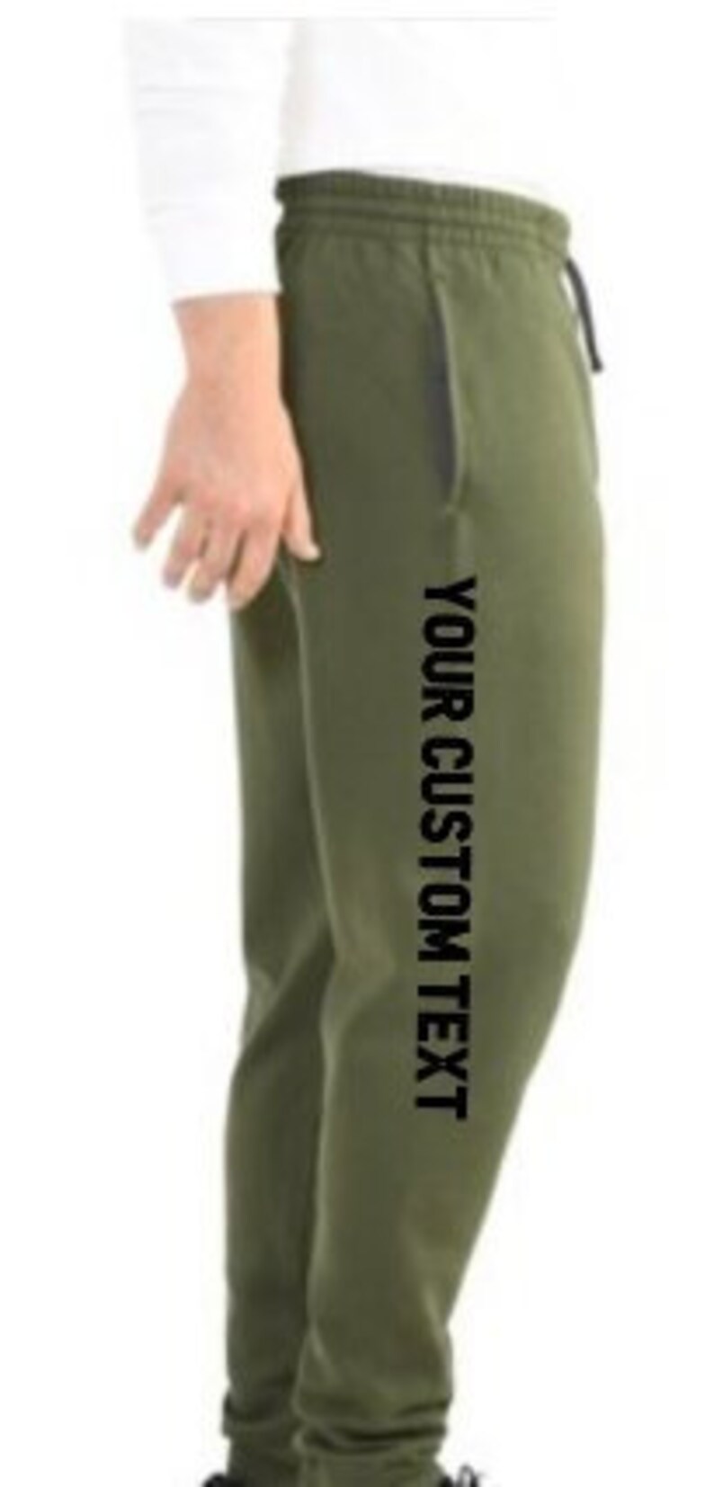 Custom Drawstring Jogger Sweatpants 