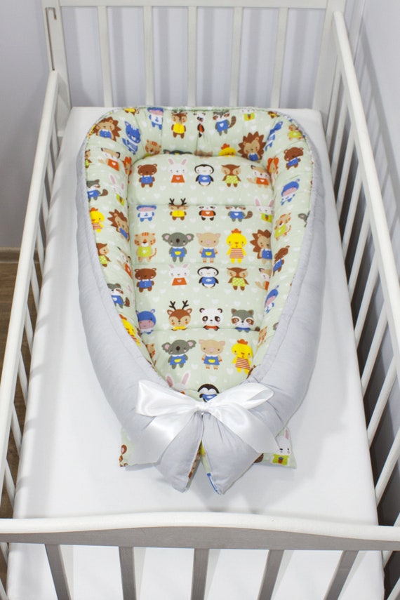 green bassinet