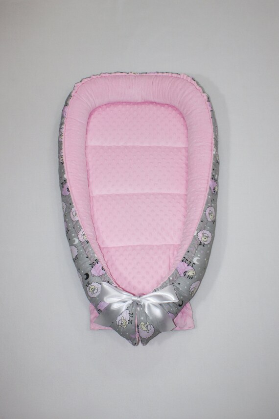 Nido De Bebe Minky Rosa Ovejas Bebe Cama Cordero Babynest Gris Etsy Nido De Bebe Minky Rosa Ovejas Bebe Cama Cordero Babynest Gris Etsy