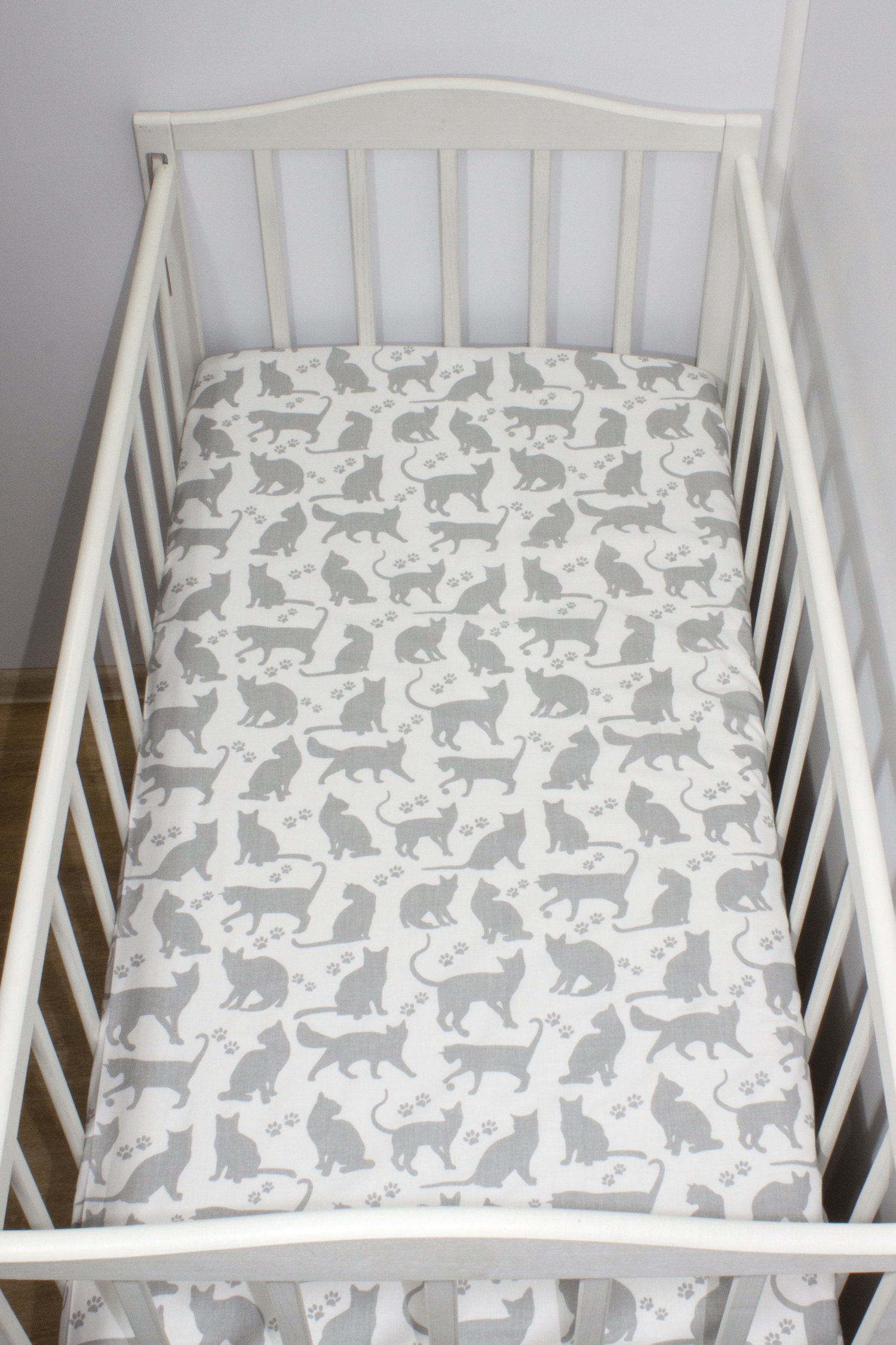 cat crib sheets