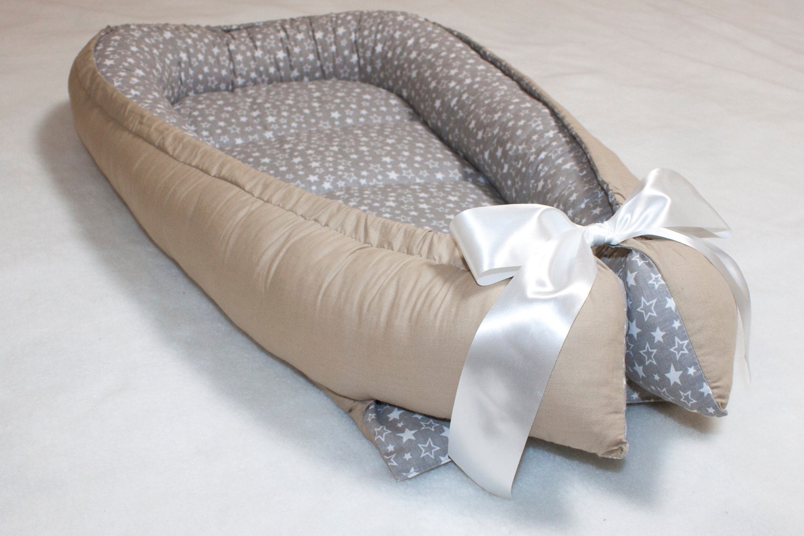 Double sided baby bed galaxy Baby nest bed starfall Baby Etsy