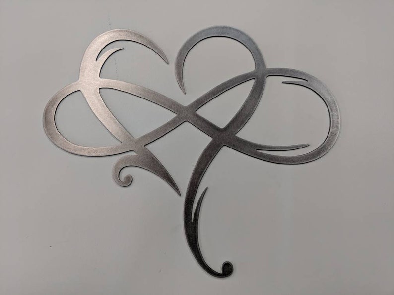 Infinity Love Metal Wall Decor Love Wall Sign Wedding Gifts Etsy