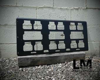 Plaque triple emballage Milwaukee - Construction en acier 12G et revêtement par poudre