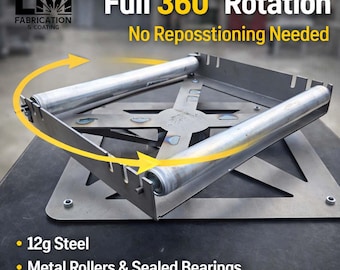 Sand Blast 360 wielroller - Power Coating Product - Media Straalgereedschap