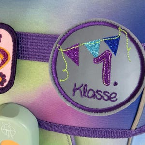 1. 2. 3. 4. Klasse Klettie Patch - viele Farben