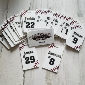 Personalized Bag Tags-  Customizable for any bag, briefcase, or luggage!  Perfect for your sports team, business team, or just yourself!