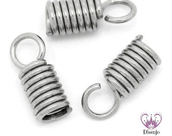 8mm Edelstahl Endkappen 4St #6013 TOP