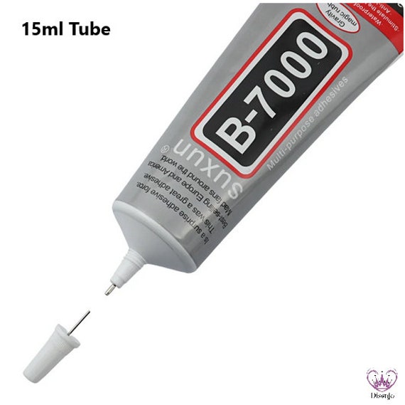 Jewelry Glue B-7000 Precision Glue 15ml Tube / Extra Strong, Flexible &  Waterproof // DIY Crafts / Jewelry Glue Flexible 