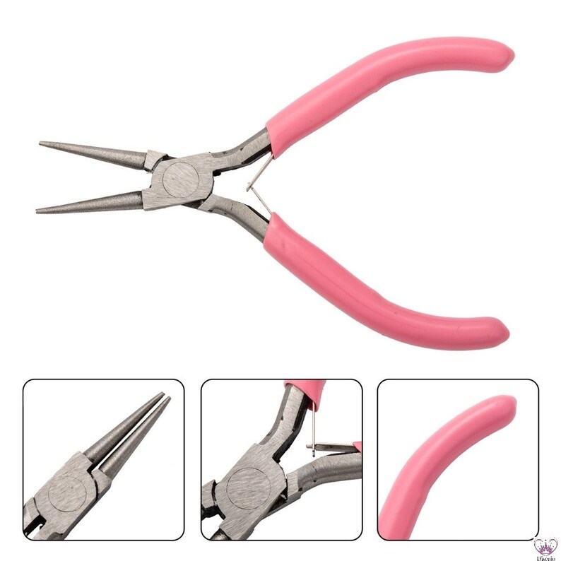 ROUND NOSE PLIERS PINK Edition for Jewelry Making / for Bending Jewelry