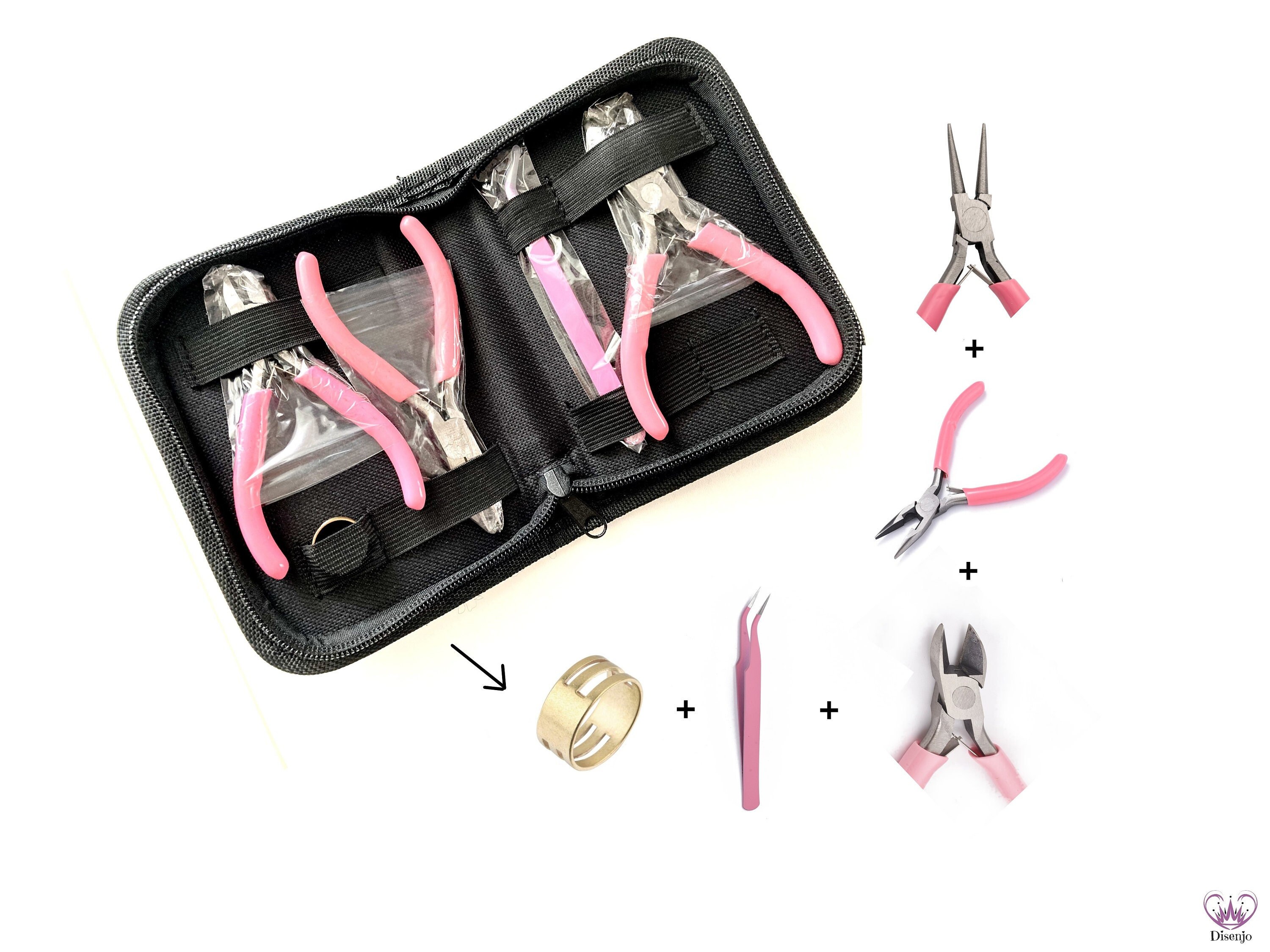 Jewelry Pliers Set, Jewelry Making Tools, Mini Pliers Kit With Wood Pallet,  Pliers for Jewelry DIY Crafting Beading 