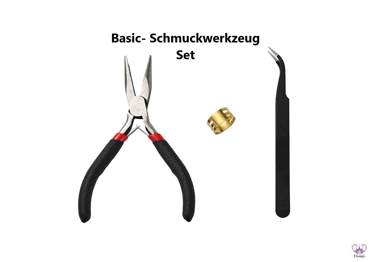 Pinza A Punta Curva Hobby Collection - Blu, Per Lavori Di Precisione E Fai-Da-Te