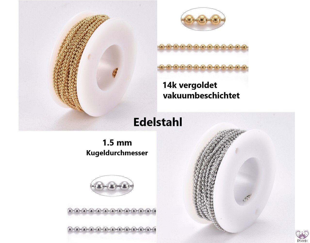 Brass Metal Rolo Continuous Oval Shape Chains 1 Meter Width 3mm Chains for  Jewelry Making Different Platings Jewelry Findings 