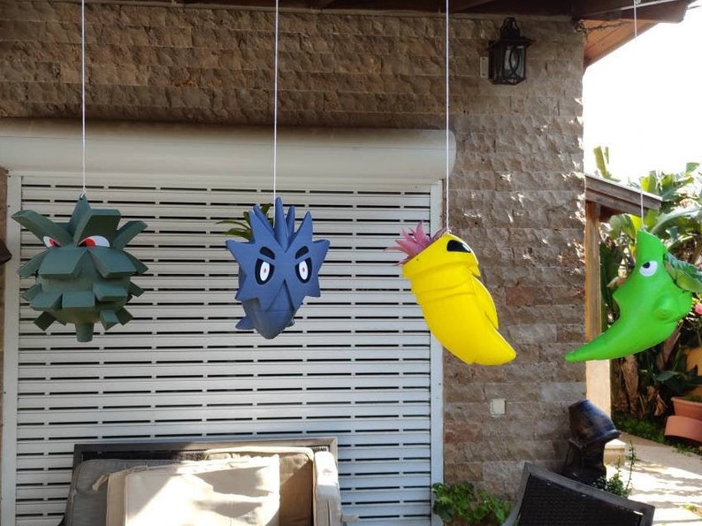 Kakuna Metapod Pupitar Pineco Pokemon Hanged Planters image 4