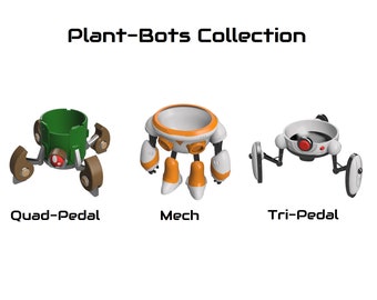 Plant Bots! - Robot Planters Collection (WORK IN PROGRESS)