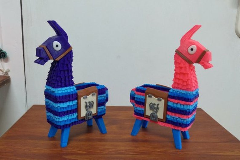 Personalized Loot Llama Piñata Figurine Christmas Ornament Etsy