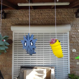 Kakuna Metapod Pupitar Pineco Pokemon Hanged Planters image 5