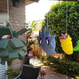 Kakuna Metapod Pupitar Pineco Pokemon Hanged Planters image 1