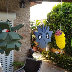 Kakuna Metapod Pupitar Pineco Pokemon Hanged Planters image 2