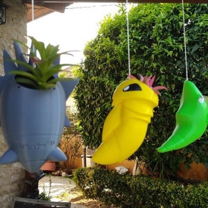 Kakuna Metapod Pupitar Pineco Pokemon Hanged Planters image 3