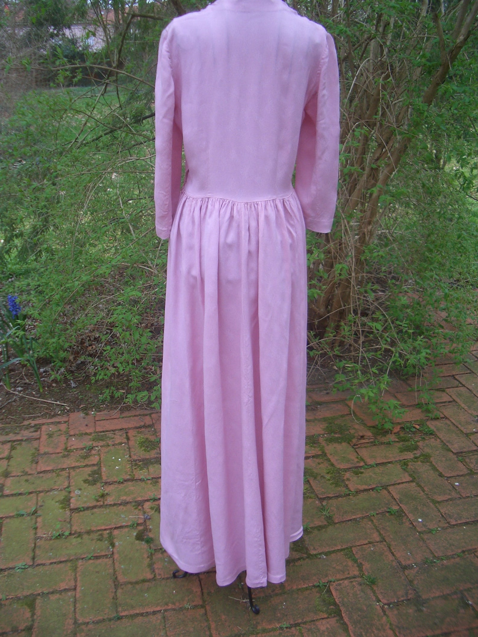 Dress Vintage Min. 80 Years Old Size 34/36 Pink - Etsy UK