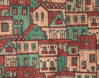 Cork Print Urban -