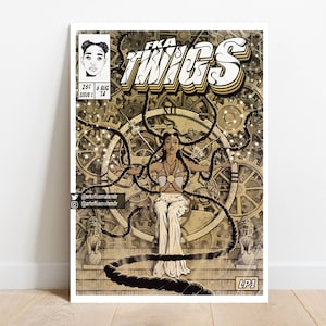 FKA Twigs Print LP1 Comic Cover Art zdjęcie 1