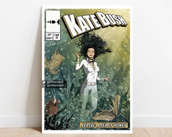 Kate Bush Print - Aerial: A Sea Of Honey Comic Cover Art