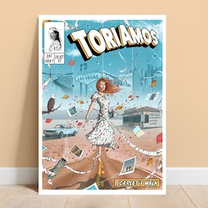 Tori Amos Print - Scarlet&#39;s Walk Comic Cover Art