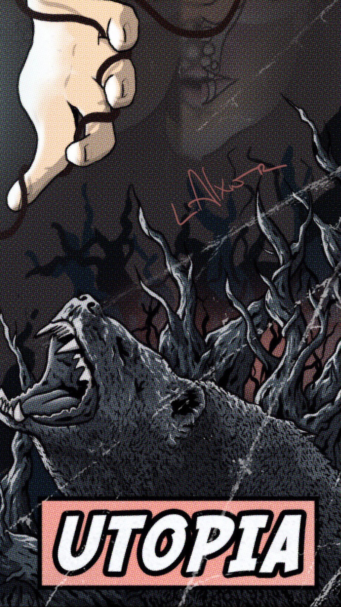 Björk Print Utopia Comic Cover Art Etsy UK