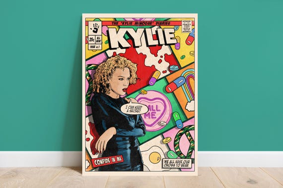 Face Magazine Kylie Minogue アートポスター Tension on X: 