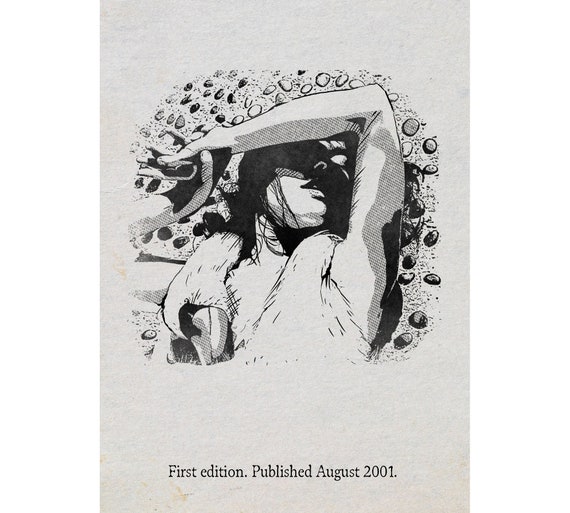 Bjork Vespertine Old Book Title and Contents Page Art - Etsy