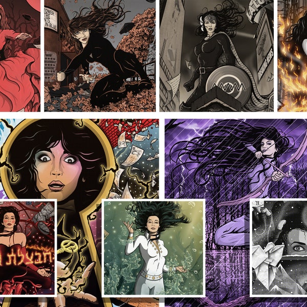 Kate Bush Comic Book Cover Art Prints
