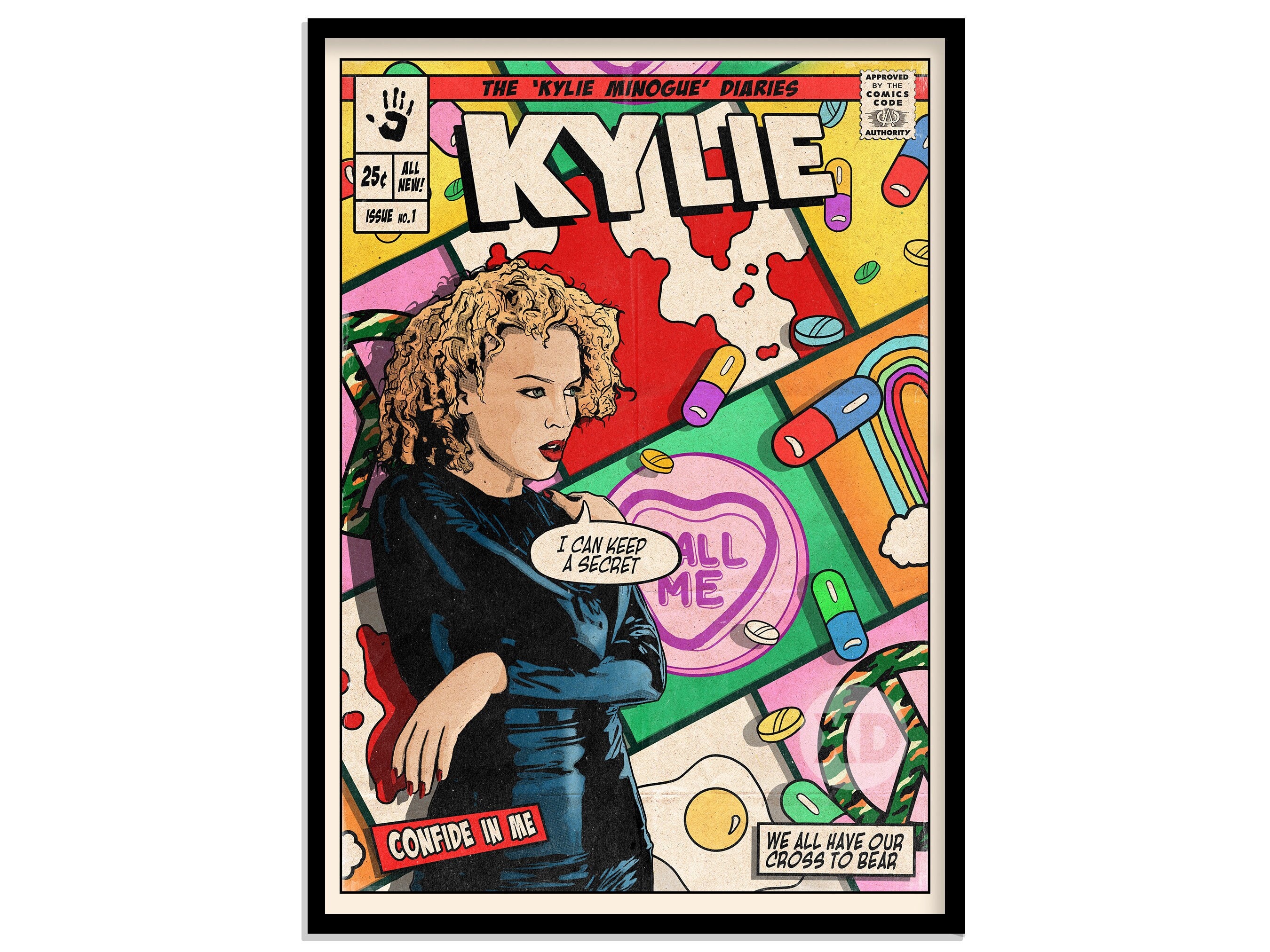Face Magazine Kylie Minogue アートポスター Tension on X: 
