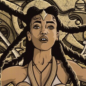 FKA Twigs Print LP1 Comic Cover Art zdjęcie 5