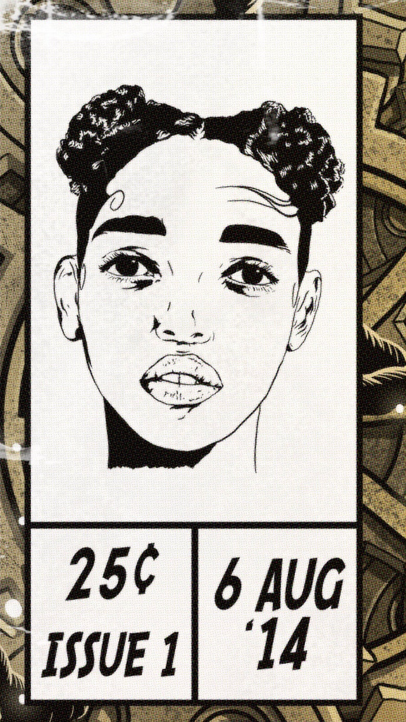 FKA Twigs Print LP1 Comic Cover Art zdjęcie 4