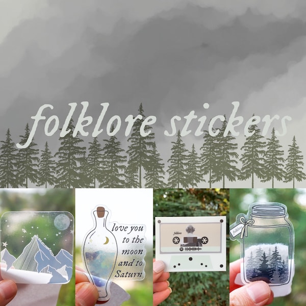 The Folklore Sticker Collection