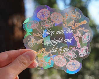 Daylight Suncatcher Decal | Rainbow Sticker | Rainbow Maker Decal