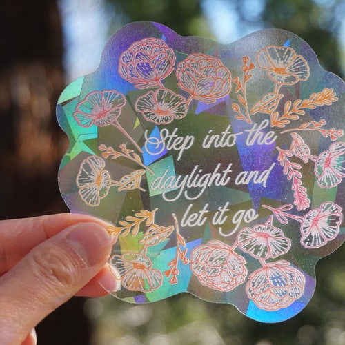 Clean Ocean Suncatcher Decal Rainbow Sticker Rainbow Maker Etsy