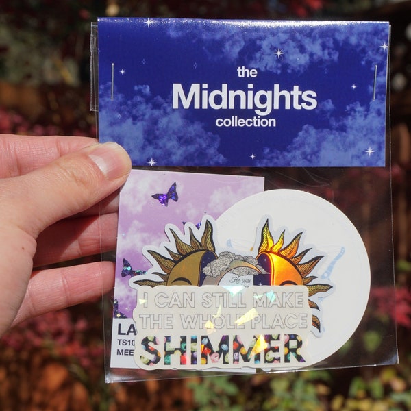 The Midnights Inspired Sticker Collection