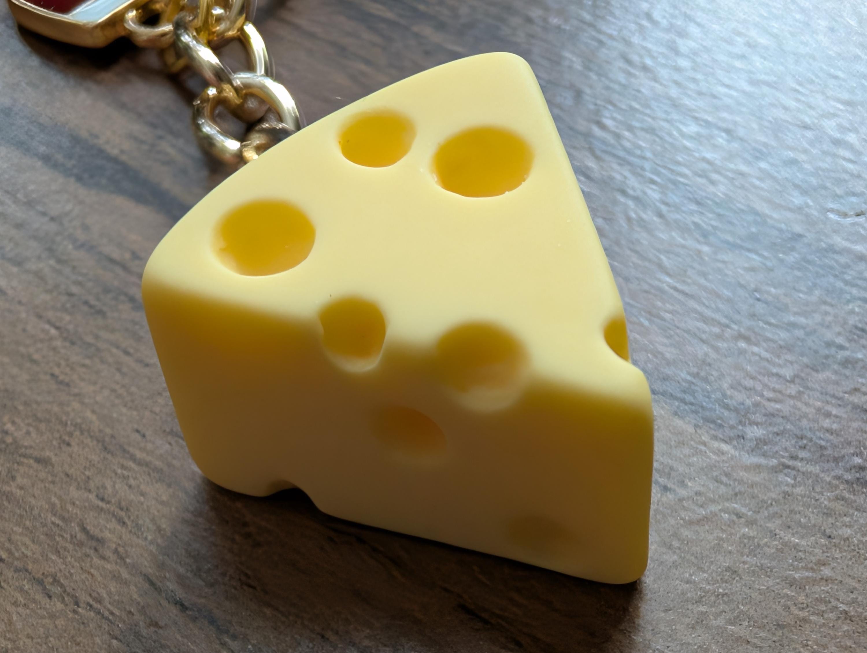 Cheese and Wine Keyring: Foodie Gift - Etsy UK