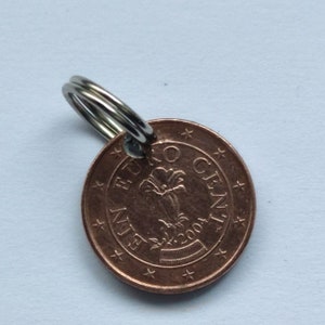 2004 20th birthday lucky cent, key ring, charm bracelet, wedding anniversary, anniversary, fun, coin Easter image 7