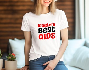 Chemise d'aide, idée cadeau d'aide, t-shirt d'aide, t-shirt d'aide, cadeau pour aide