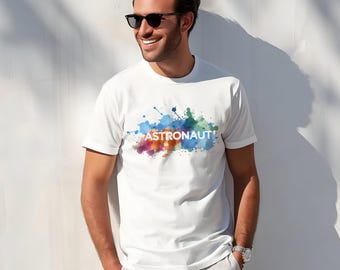 Maglietta astronauta, idea regalo astronauta, maglietta astronauta, maglietta astronauta, regalo per astronauta, regalo per fidanzato, idea regalo per fidanzato