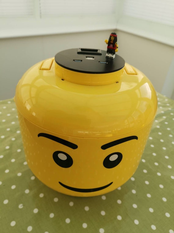 strand Interpunctie meloen Lego hoofd computerkast - Etsy Nederland