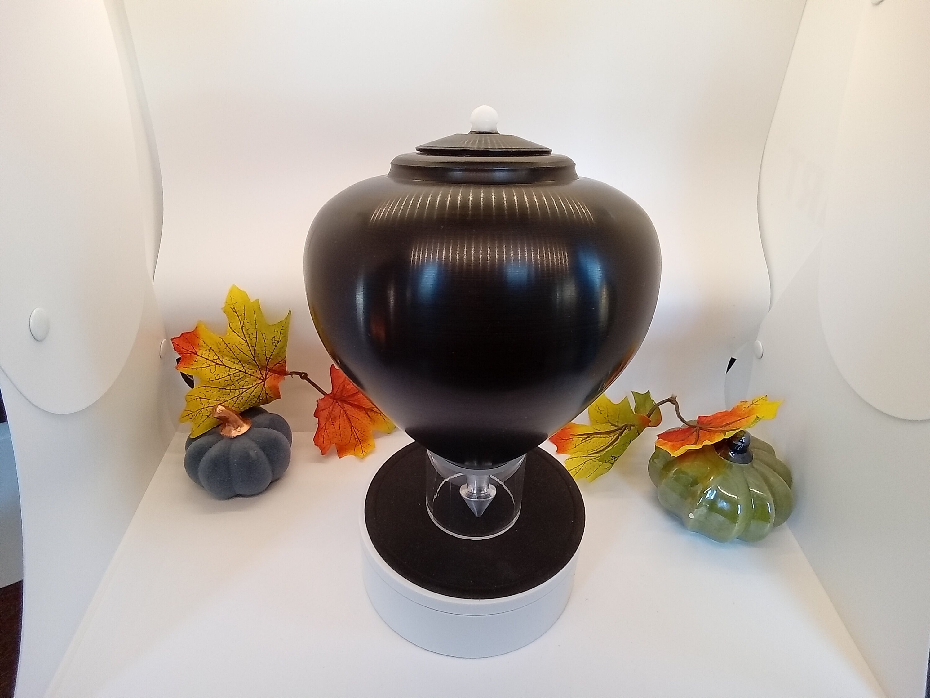 6 Inch Diameter Black Delrin Super Large Ball Bearing Spin Top - Etsy