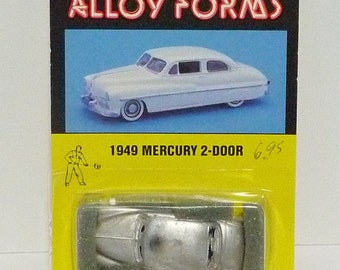 1949 Mercury 2-Door Alloy Forms H-2028 HO Scale VINTAGE New Old Stock