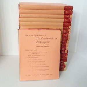 Encyclopedia of Photography 20 Volume Set COMPLETE Greystone 1963-64 image 4