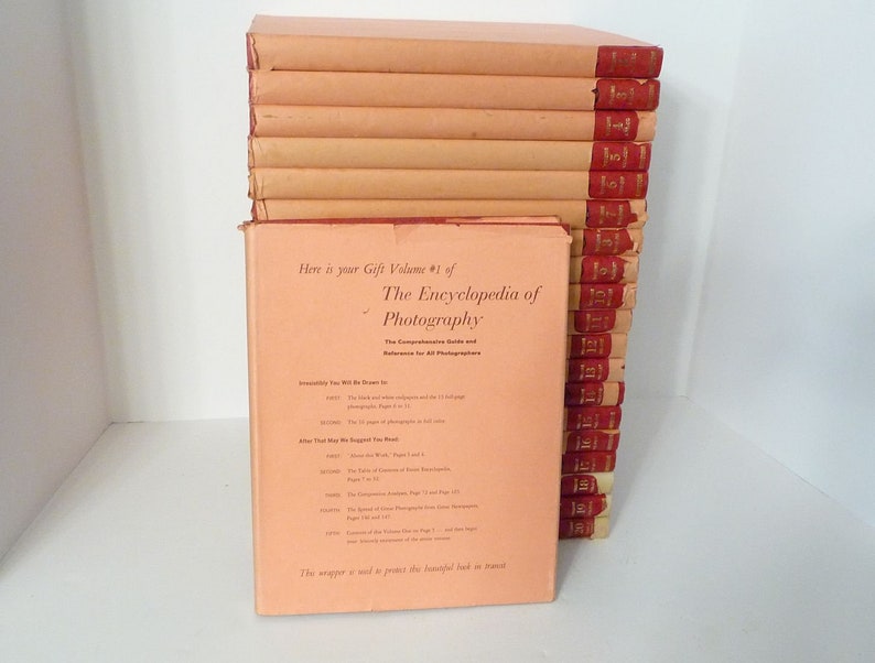 Encyclopedia of Photography 20 Volume Set COMPLETE Greystone 1963-64 image 4